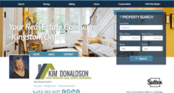 Desktop Screenshot of kimdonaldson.ca