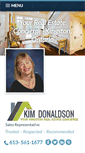 Mobile Screenshot of kimdonaldson.ca